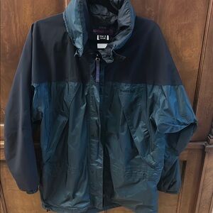 MontBell Men's Black and Blue Performance Jacket